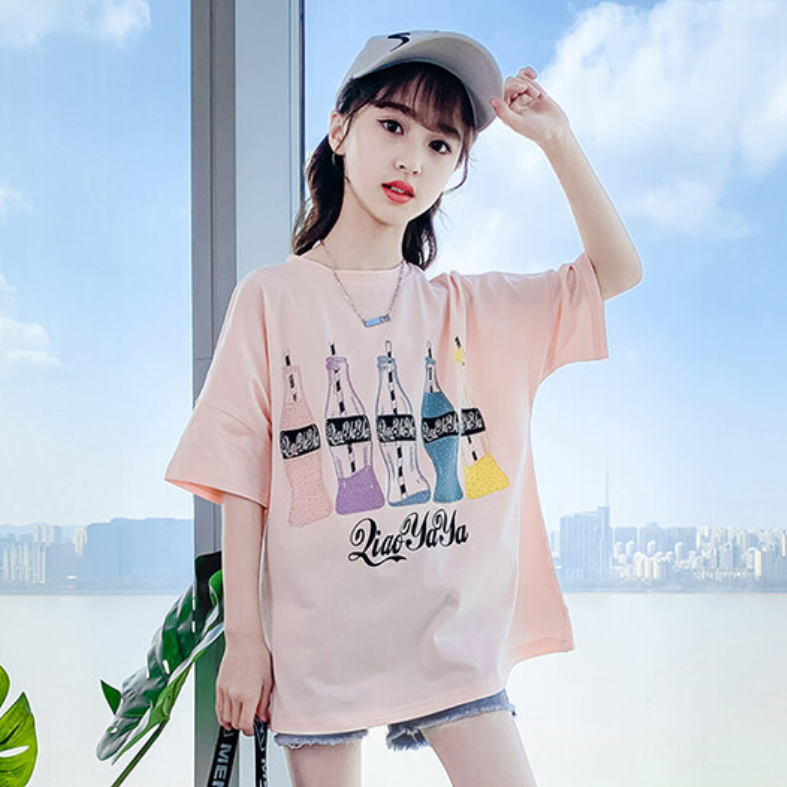 オレンジ/Tシャツ/単品