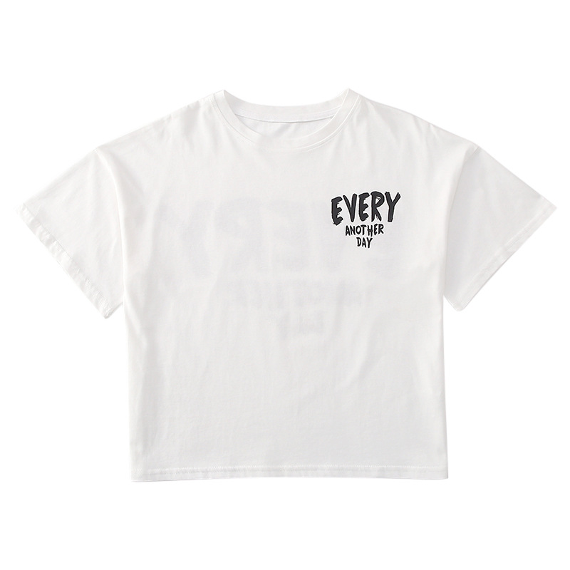 ホワイト/Tシャツ/単品