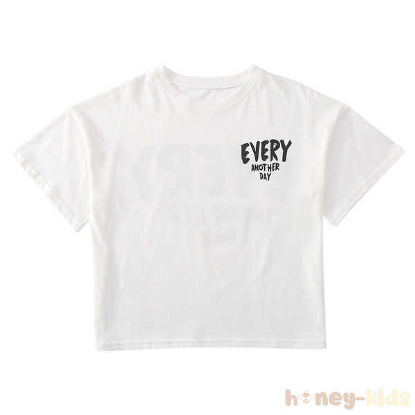 ホワイト/Tシャツ/単品