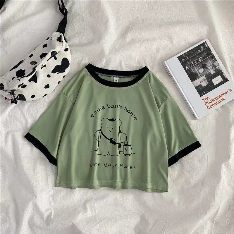 グリーン/Tシャツ/単品