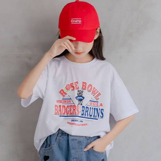 ホワイト/Tシャツ/単品