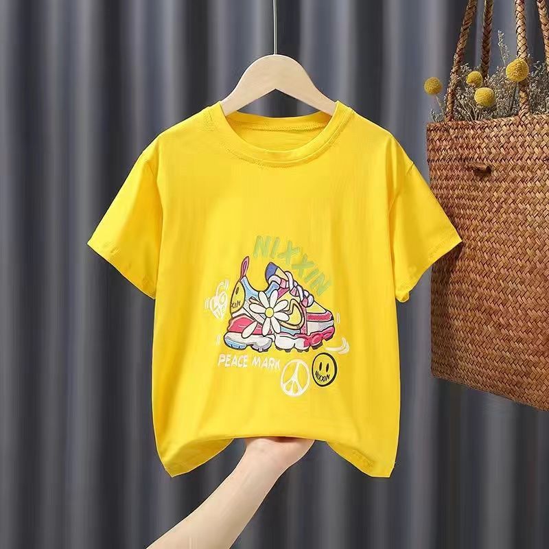 イエロー/Tシャツ/単品