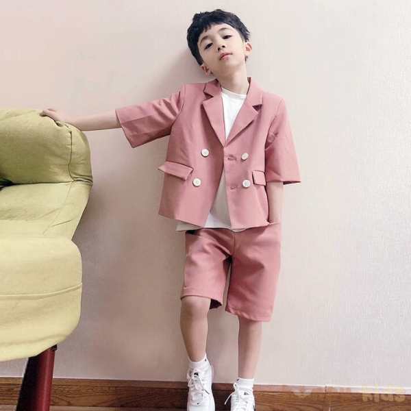 ピンク/スーツジャケット+ピンク/パンツ