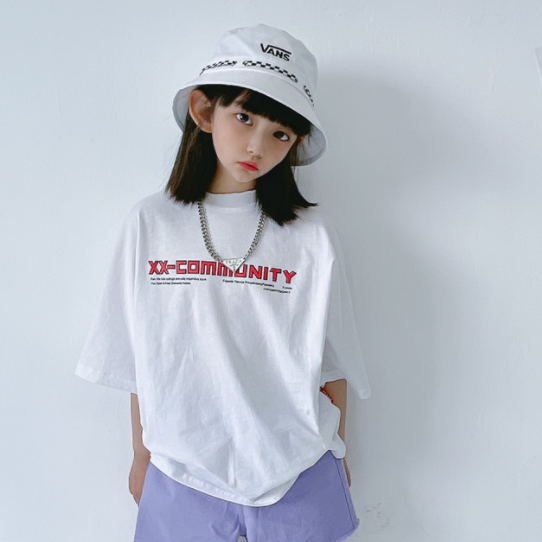 ホワイト／Tシャツ／単品