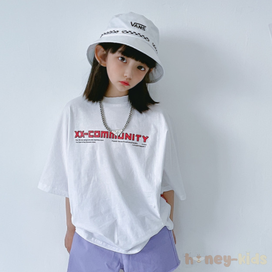 ホワイト／Tシャツ／単品