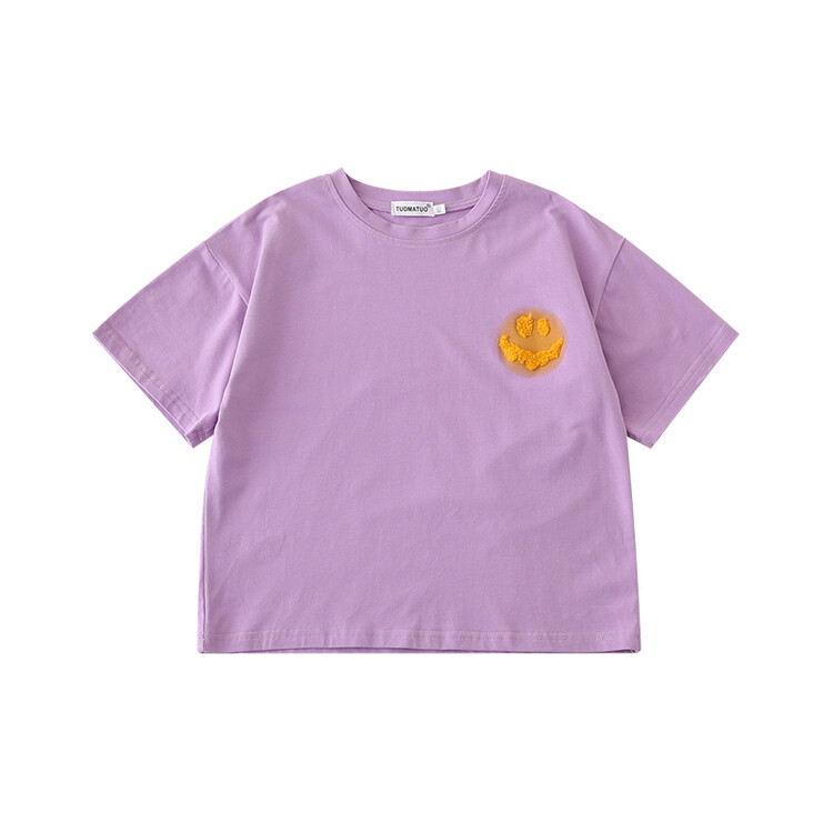 パープル/Ｔシャツ/単品