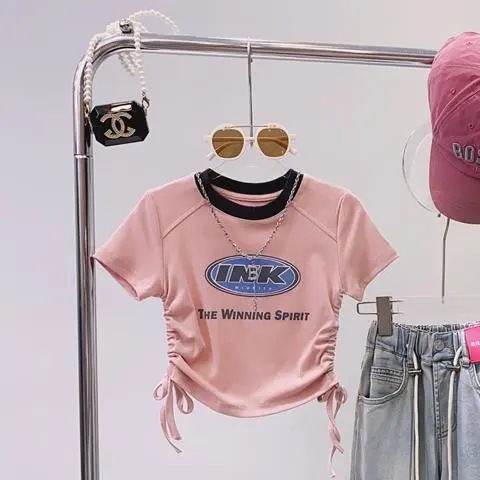 ピンク/Tシャツ/単品