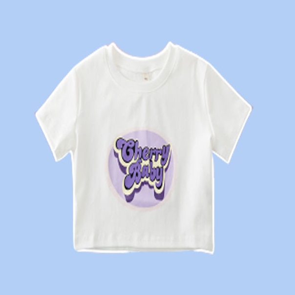 ホワイト/Tシャツ/単品