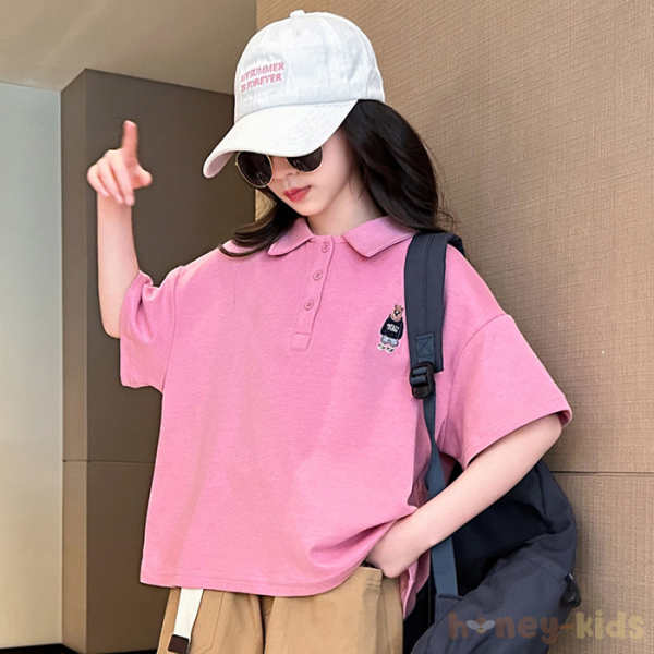 ピンク/Tシャツ