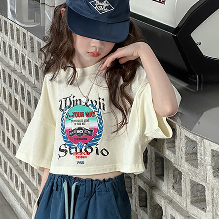 アイボリー/Tシャツ/単品